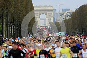 Marathon de Paris-Start