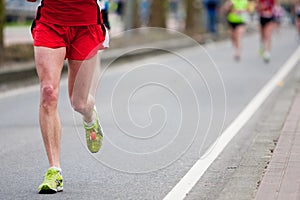 Marathon runner