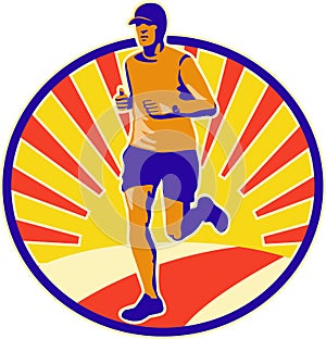 Marathon Runner Athlete Running