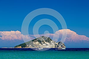 Marathonisi Island on Zakynthos