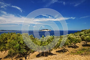 Marathonisi islet near Zakynthos