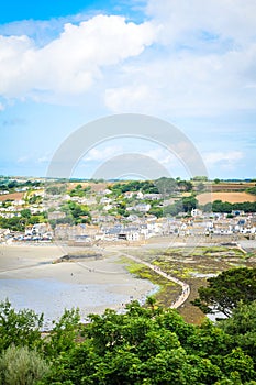 Marazion in Cornwall, England