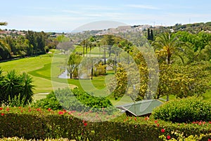 Marbella golf course