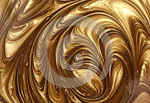 Marble abstract acrylic background. Nature marbling artwork texture. Golden glitter. Natural, surface.