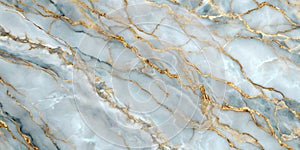 Marble abstract gray background texture with gold veining with natural marble swirls in luxurious style, AI generated.