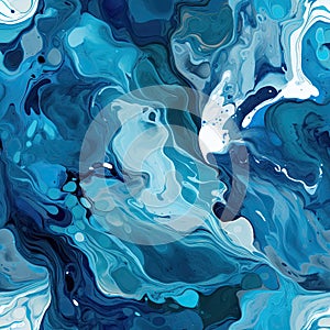 Marble abstract pattern with veins useful as background or texture. Generative AI