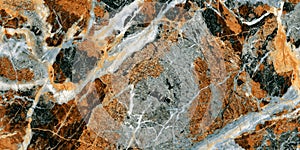 Marble abstract texture pattern with high resolution, marble combination of brown, black and white veins