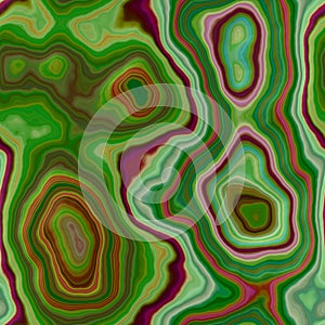 Marble agate seamless pattern texture background - green red maroon color - smooth surface
