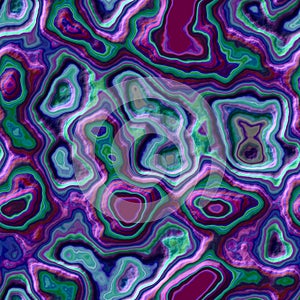 Marble agate stony seamless pattern background - dark pearl purple violet blue green color - rough surface
