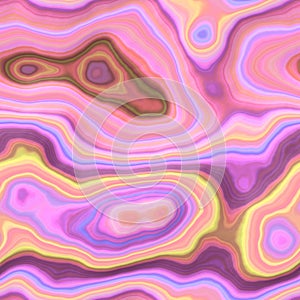 marble agate stony seamless texture background - cute baby pastel pink blue purple yellow color with smooth surface
