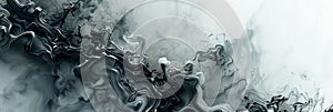 marble background with subtle paint patterns and fluid ink texture, Generative AI