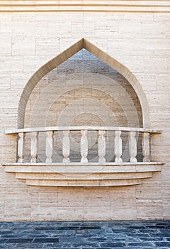 Marble balcony in doha