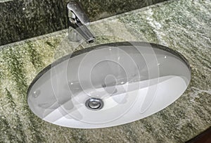 marble bathroom sink