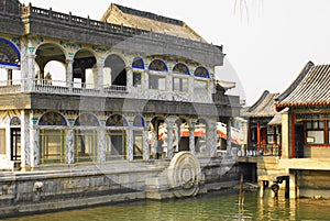 Marble boat summer palace