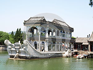 Marble Boat in Yi He Yuan