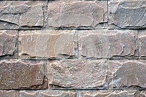 Marble bricks wall