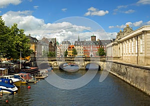 Marble bridge in Copenhagen.