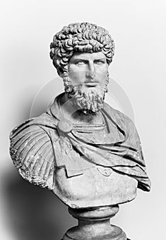 Marble Bust of the Emperor Lucius Verus