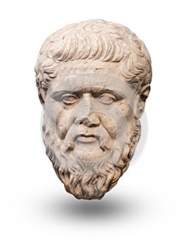 Marble bust of Plato