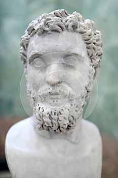 Marble bust of Septimius Severus Roman Emperor in State Hermitage