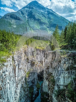 Marble Canyon in Kootenay National Park