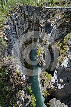 Marble Canyon in Kootenay National Park