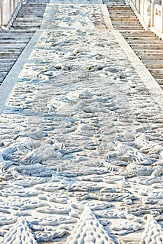 Marble Carriageway Imperial Palace Forbidden City Beijing China