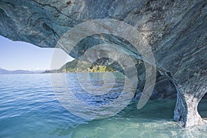 Marble Cathedral, General Carrera Lake, Chile.