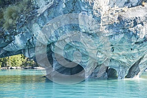 Marble Cathedral, General Carrera Lake, Chile. photo