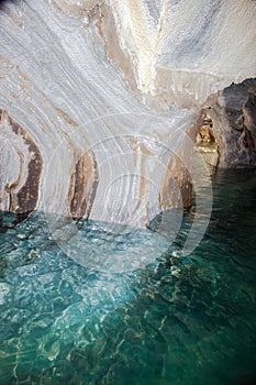 Marble Chapel in Austral Road Chile