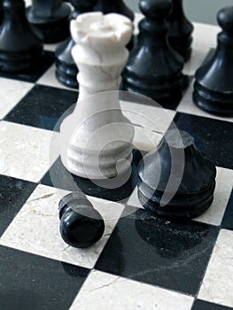 Marble chess