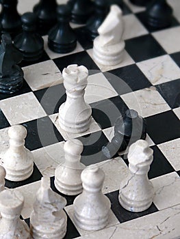 Marble chess