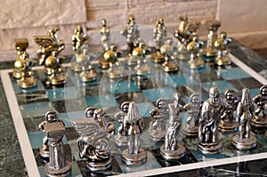 Marble chess set