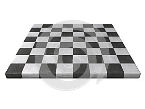 Marble chessboard photo