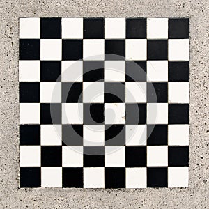 Marble chessboard