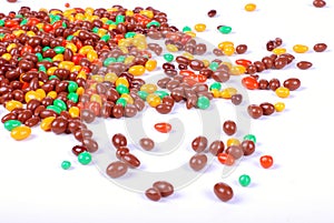 Marble chocolate texture