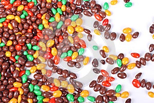 Marble chocolate texture