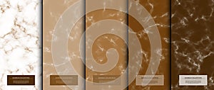 Marble collection abstract pattern texture coffee background car