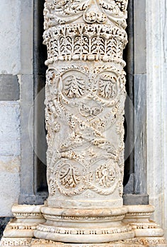 Marble Column, Pisa Cathedral photo