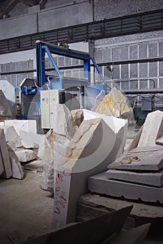 Marble factory