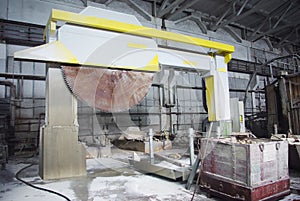 Marble factory