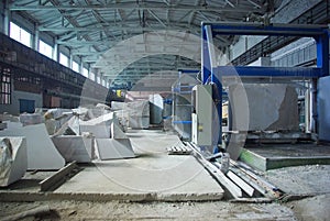 Marble factory