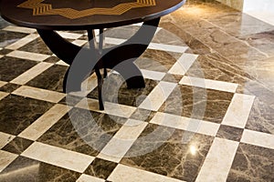 Marble floor