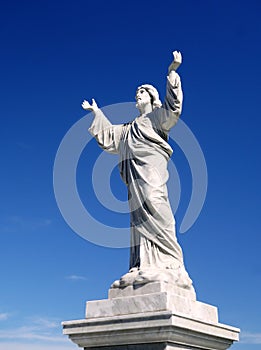 Marble Funerary Statue