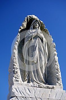 Marble Funerary Statue
