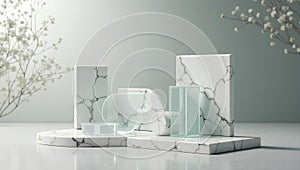 Marble and glass variant