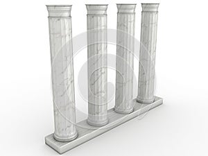 Marble Greek columns #2