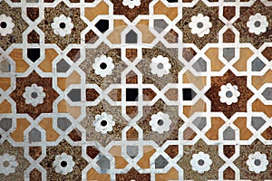 Marble inlay work at Baby Taj