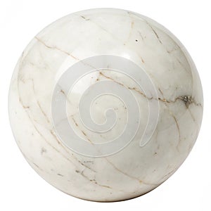 Marble isolated on transparent background