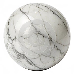 Marble isolated on white background